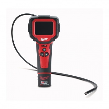 Milwaukee M12IC-21CL 9mm Head 9ft Cable 12v Compact Digital Inspection Camera (1x 1.5Ah Li-Ion)
